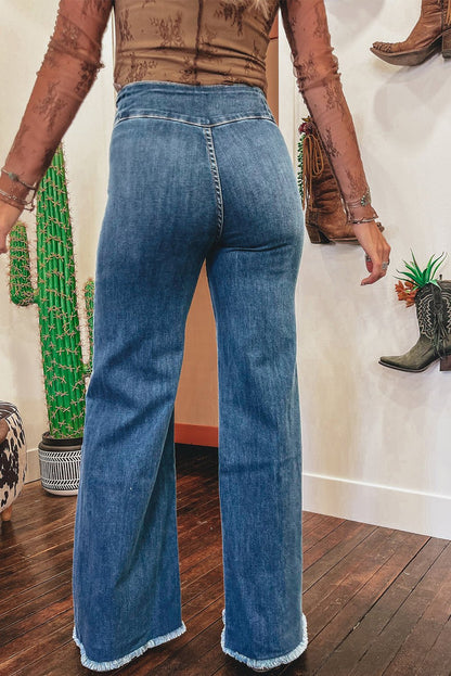 Raw Hem Denim: Stylish and Customizable - The Charming Petite