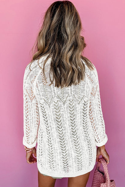 Versatile White Cardigan for Every Outfit - The Charming Petite